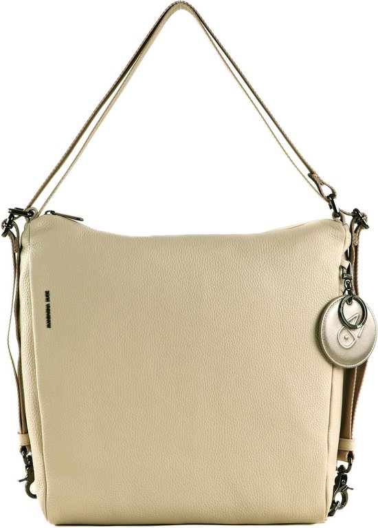 Sac Bandoulière En Cuir Mellow Leather De Mandarina Duck - Papyrus, Idéal Pour Le Quotidien