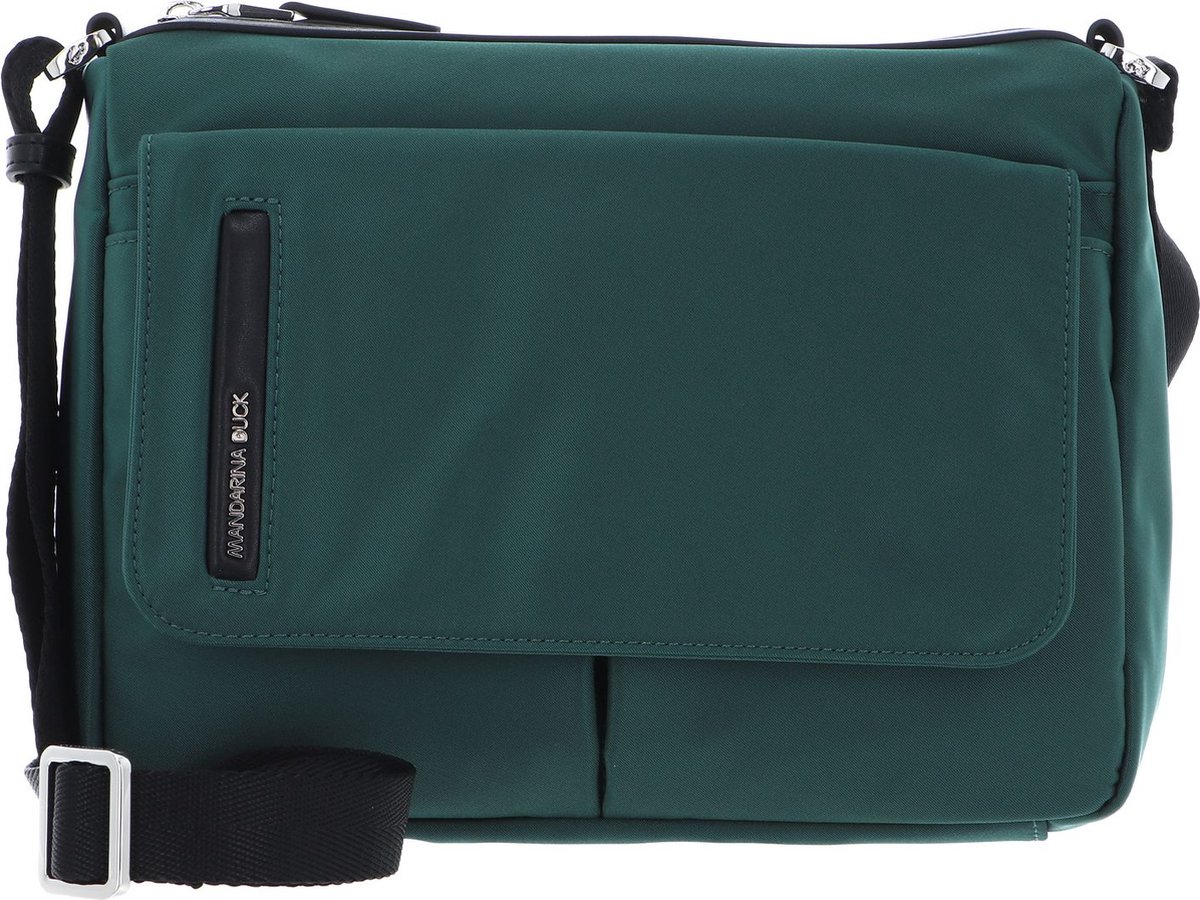 Sac Bandoulière Mandarina Duck Hunter Crossover – Vert Sphagnum – Neuf Avec étiquettes
