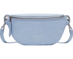 LIEBESKIND BERLIN Leren Schoudertas Sheep Natural Travia Belt Bag Breath Lichtblauw