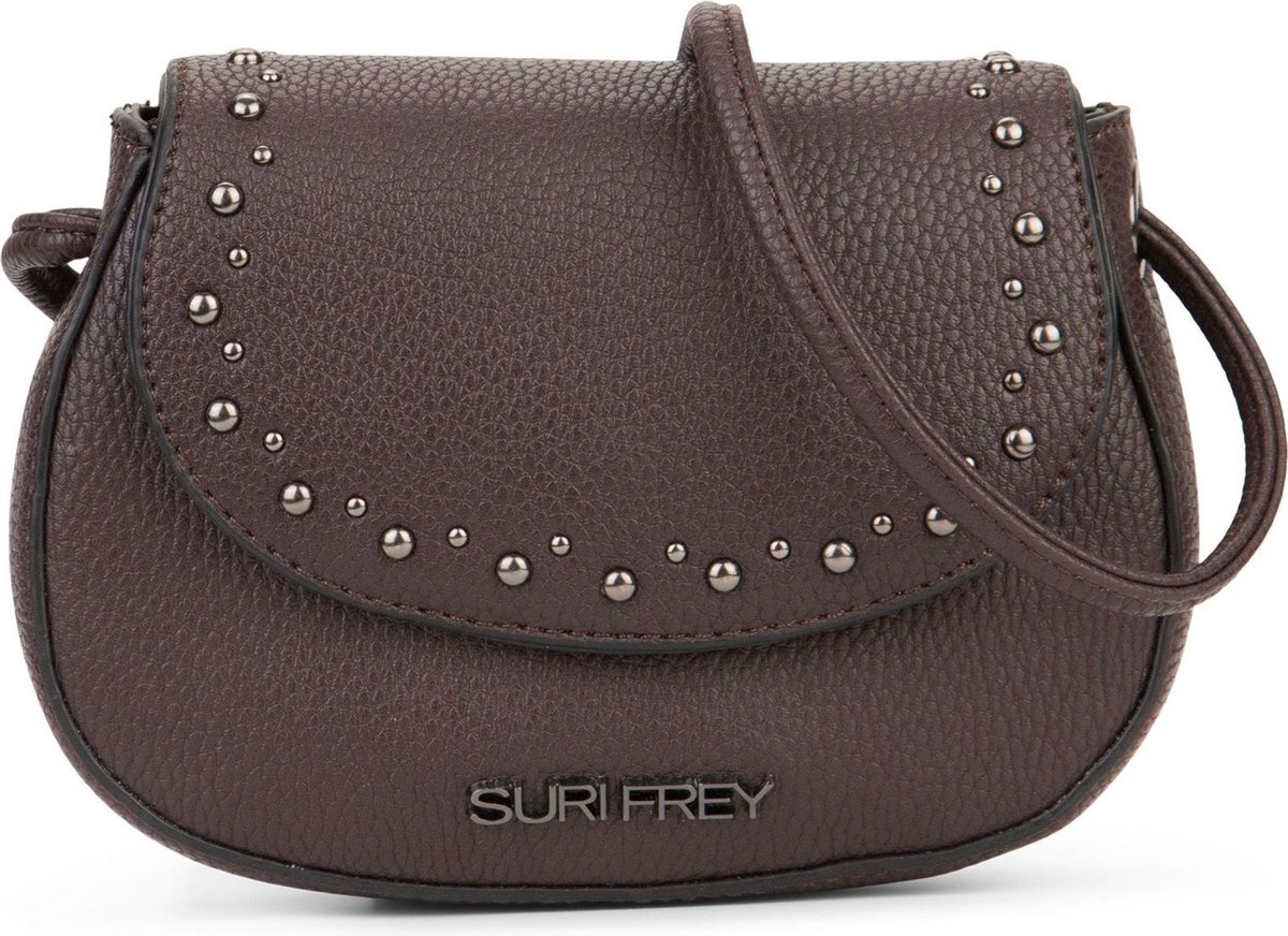 SURI FREY Avondtas Schoudertas Karny Beltbag Brown Bruine