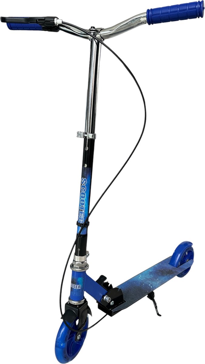 Kinderstep Jongens Stuntstep – Blauw – Aluminium Step – tot 80 KG Kinderstep Jongens Stuntstep – Blauw – Aluminium Step – tot 80 KG