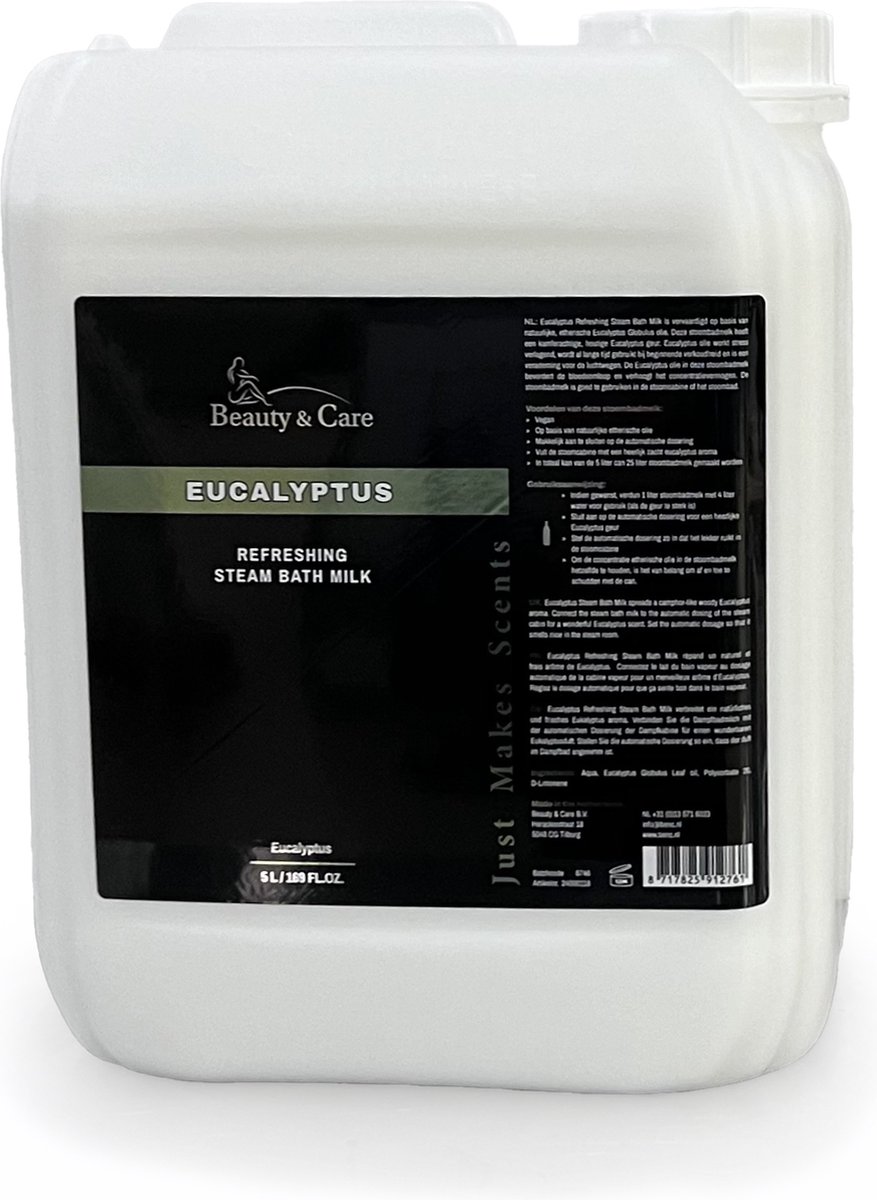 Goedkoopste Beauty & Care - Eucalyptus stoombadmelk - 5 L. new