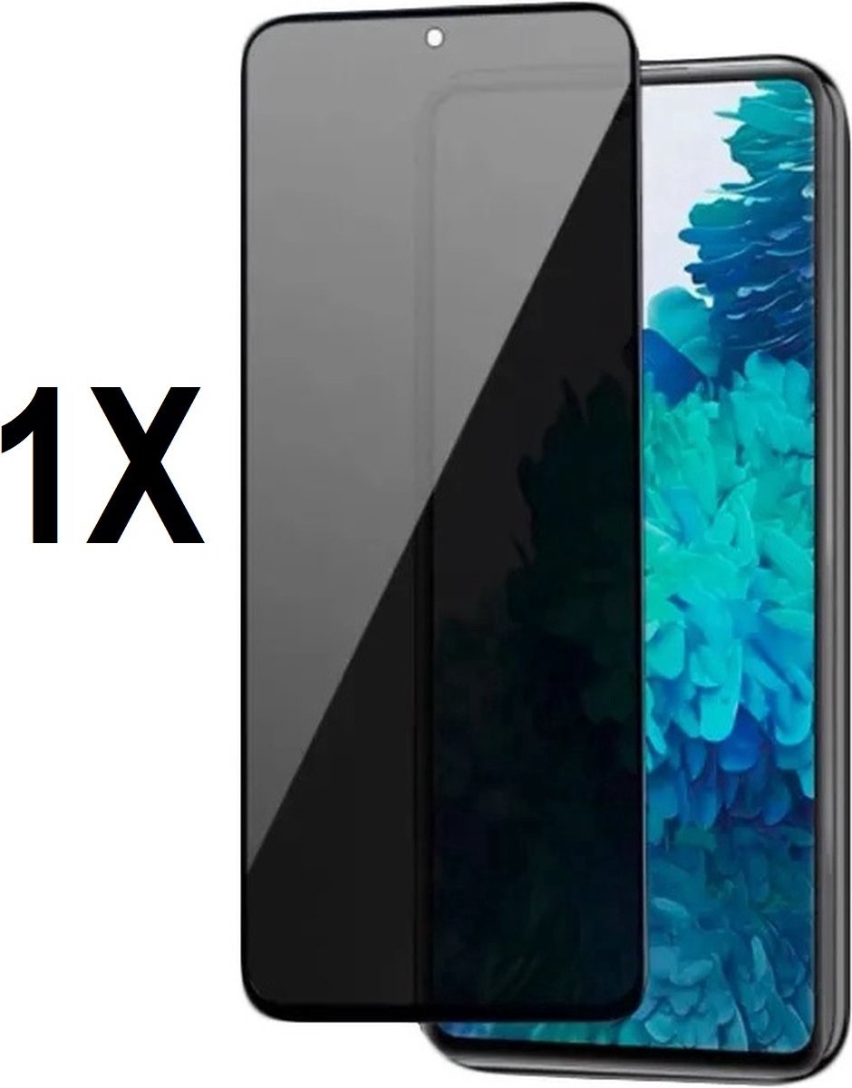 Screenz® - PRIVACY Screenprotector geschikt voor Samsung Galaxy S25 - Tempered glass Screen protector geschikt voor Samsung Galaxy S25 - Beschermglas - Privé Glasplaatje
