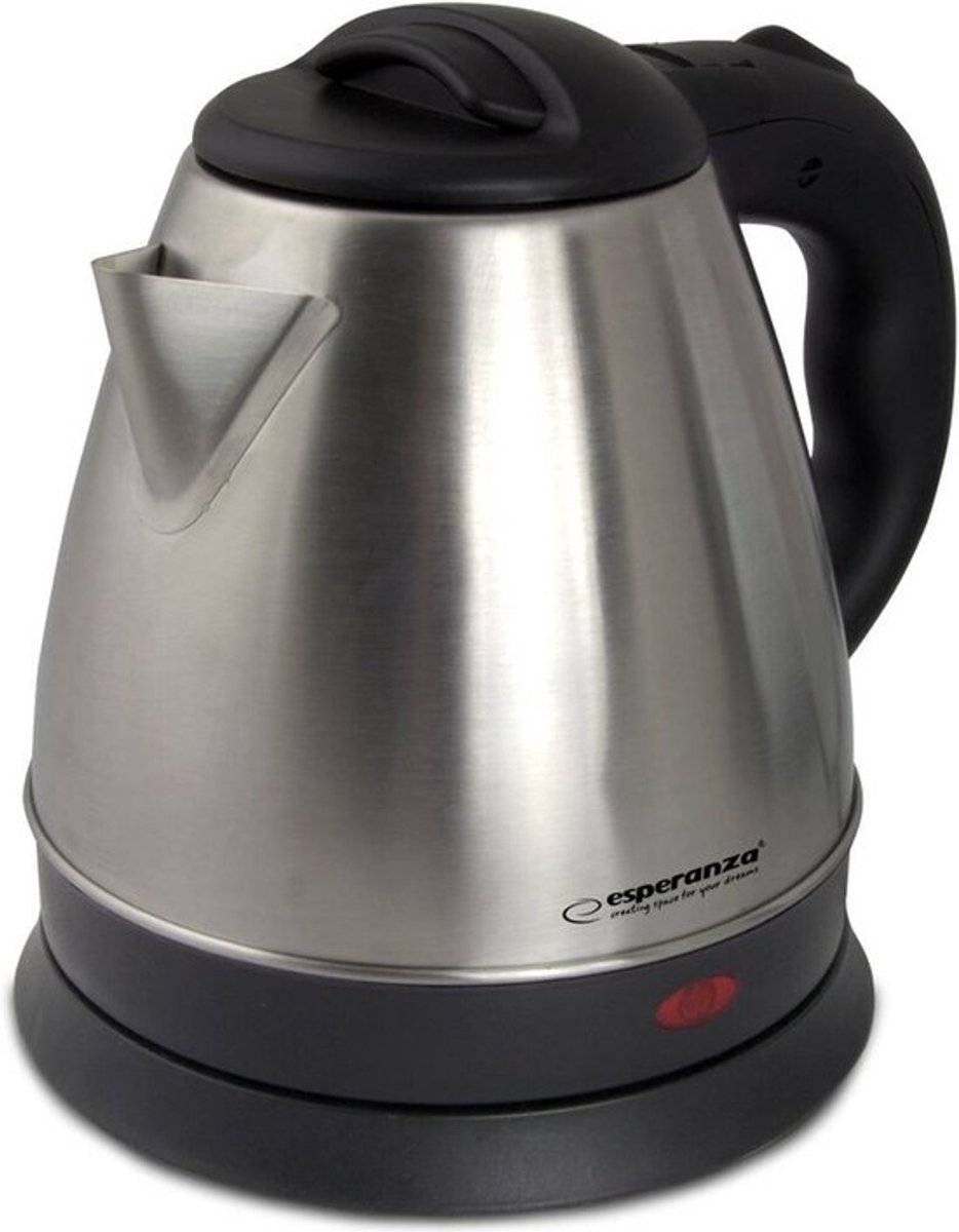 Esperanza Ekk116x - Waterkoker - 1l - 1350w - Inox Zilver One Size / EU Plug — afbeelding 1