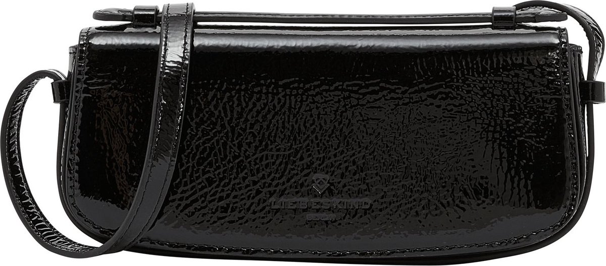 LIEBESKIND BERLIN Schoudertas Sadie Naplack Crossbody Bag Black Zwart