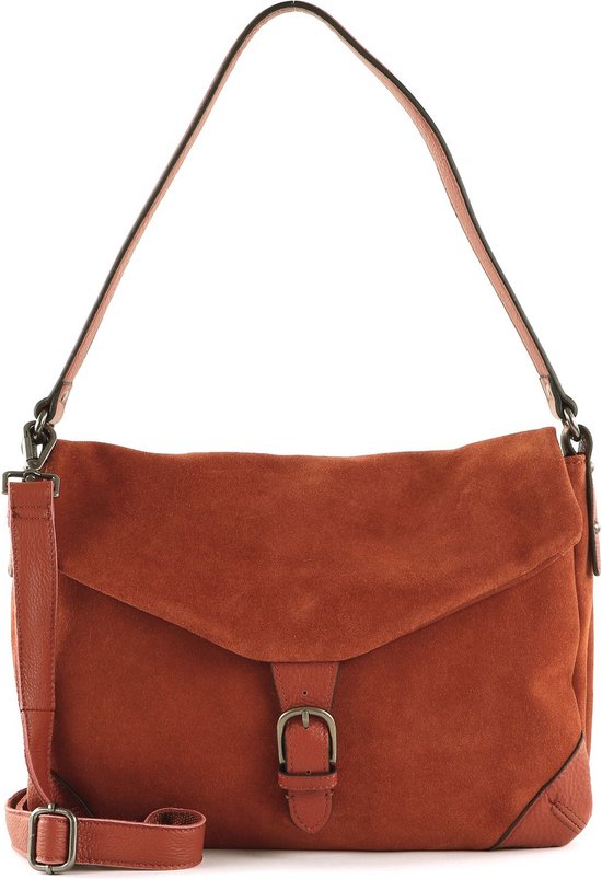 FREDsBRUDER Cuir Sac à épaule Sac à épaule bandoulière Sylvin Satchel Brick Rouge
