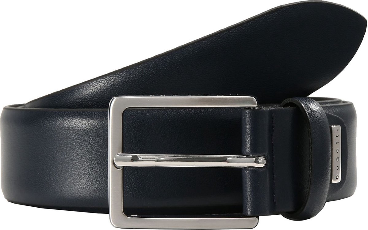 bugatti Riem Men´s Belt 3.5 W80 Navy Donkerblauw