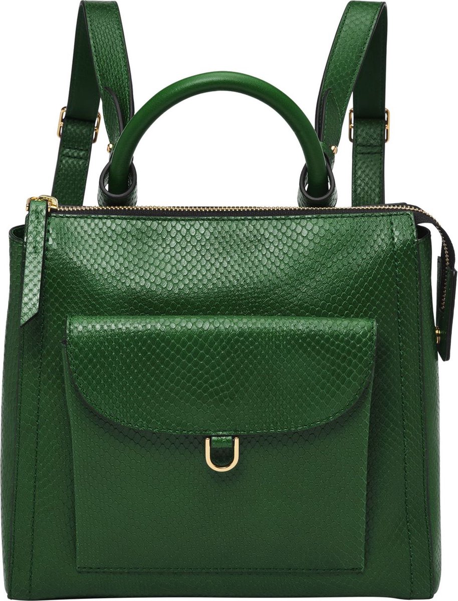 FOSSIL Vrije tijd rugzak Schoudertas Parker Mini Backpack Medium Green Groene