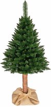 Sapin de Noël artificiel 190 cm - Epicéa avec tronc en bois