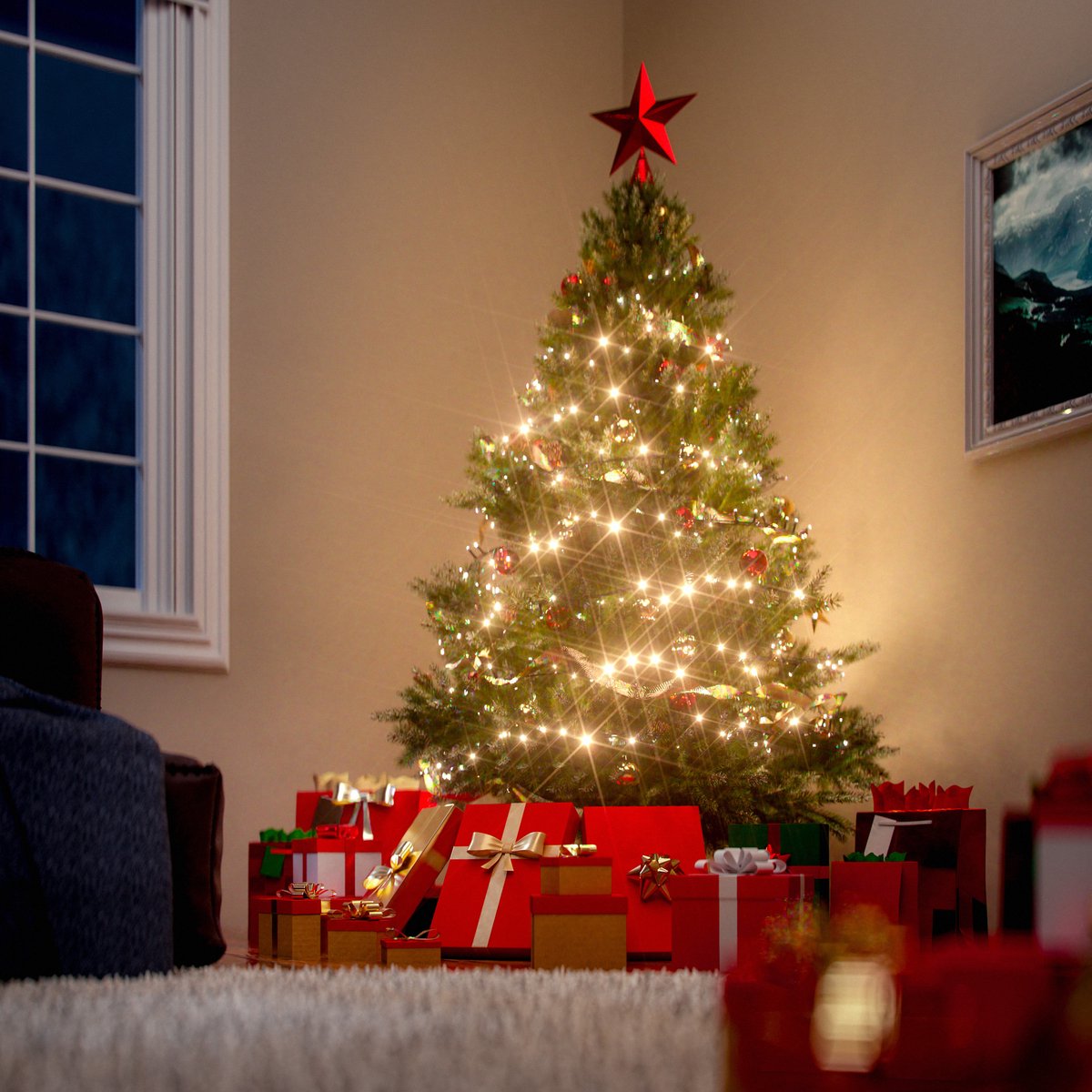 Casaria Kunstkerstboom - Sneeuweffect Dennenappels 180cm - Groen Wit – foto 4