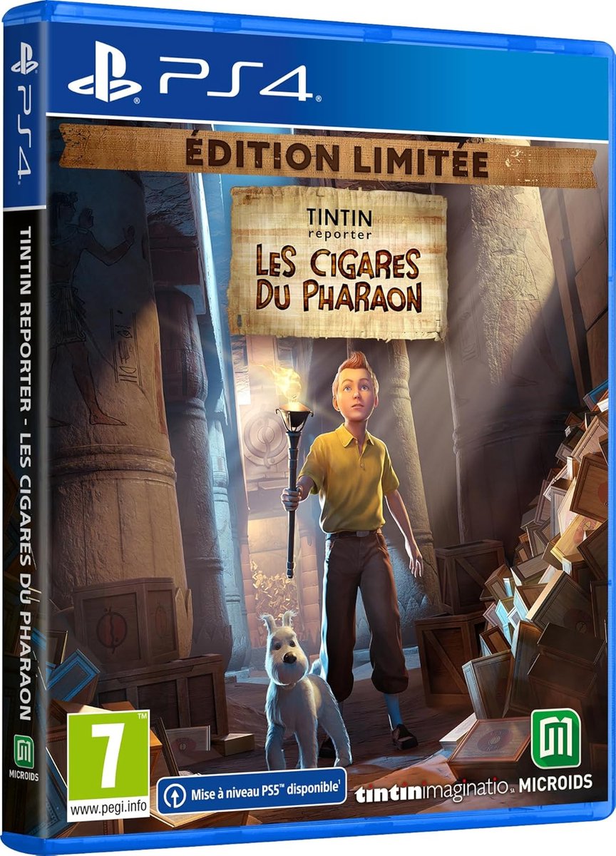 Kuifje Reporter: De Sigaren van de Farao: Limited Edition - PS4