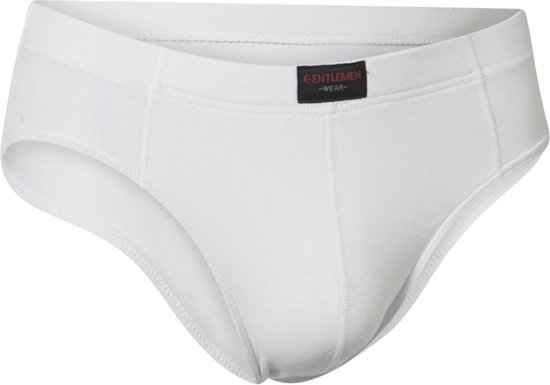 Gentlemen - 5-pak heren slips 604730 - wit - XXL