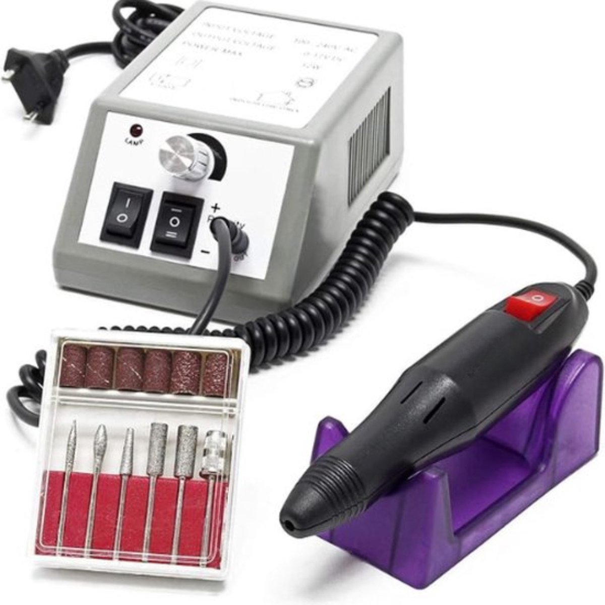 Elektrische Nagelvijl - Nagelfrees - Electric Nail File - Manicureset - Manicure. Pedicure - Nagelvijl - Nagelboor - Kerstcadeau - Sinterklaas - Sinterklaas Cadeau - Cadeau Voor Vrouw - Cadeau Voor Man - Cadeau