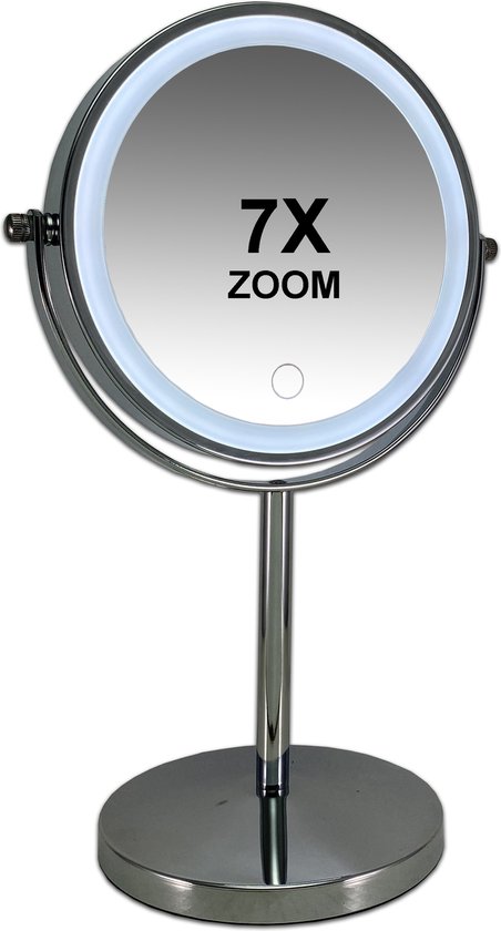 Foto: Spiegel 30x vergrotende spiegel handspiegel met handvat dubbelzijdige spiegel met 30x 1x vergroting draagbare opvouwbare cosmetische spiegel voor op reis noodzakelijk voor nauwkeurige make up zwart