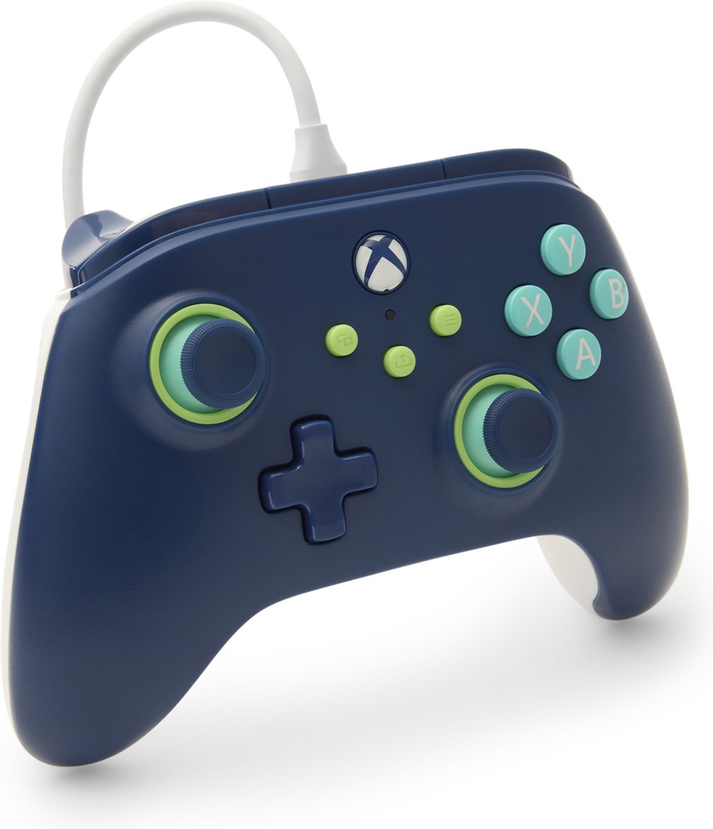 PowerA Bedrade Controller voor Xbox Series X|S - Marineblauw thumbnail 2