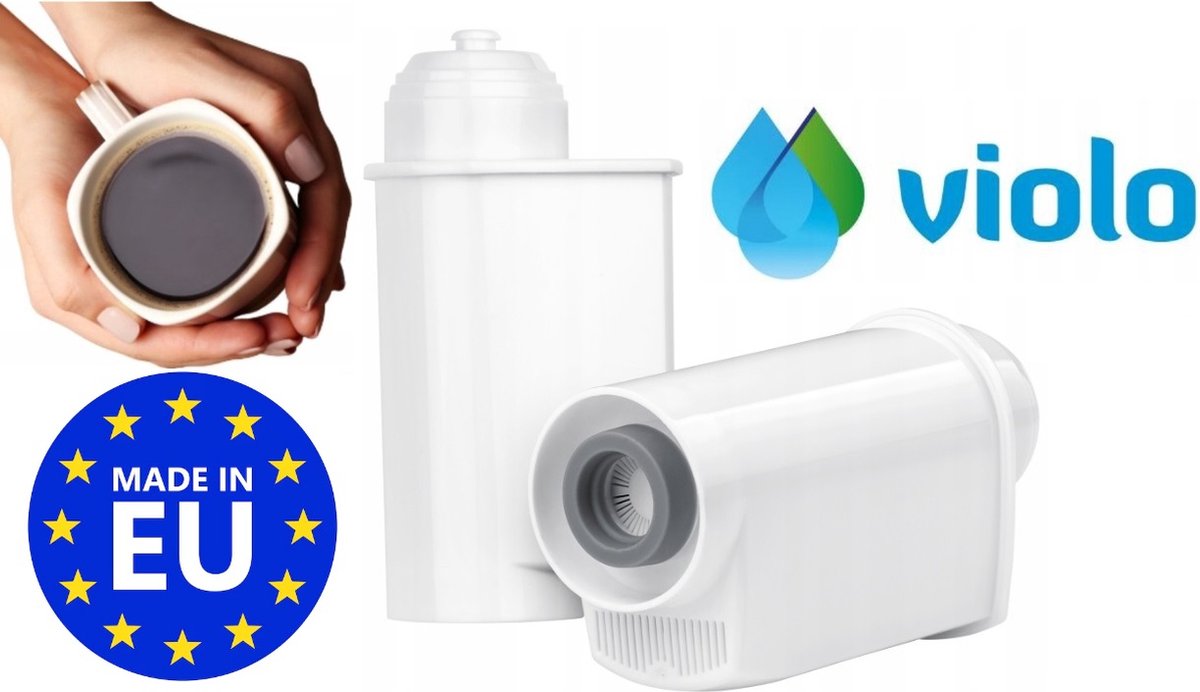 VIOLO Waterfilter Compatibel met Siemens Bosch Intenza - 2 stuks