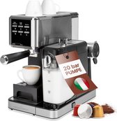 Bol.com ProfiCook PC ES-KA1266 -Espresso koffiezetapparaat - met melkopschuimfunctie aanbieding