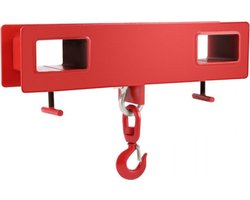 Mobile Crane Hook - 2 Tons Heavy Duty Strength - Forklift Lifting Hoist Swivel
