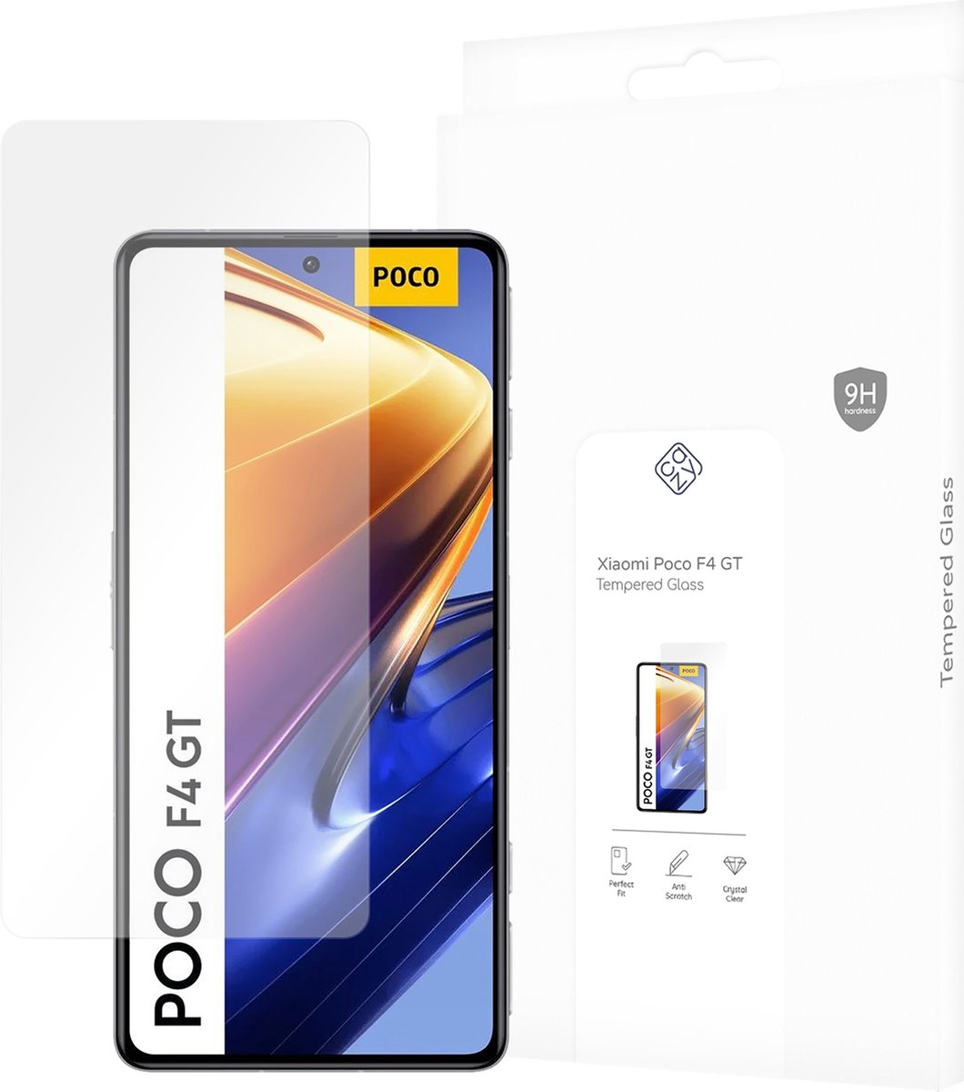 Cazy screenprotector geschikt voor Xiaomi Poco F4 GT - Screenprotector Gehard Glas