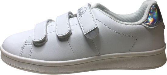 Ellesse - Ginie - Taille 40 - 3 baskets velcro - blanc/argent