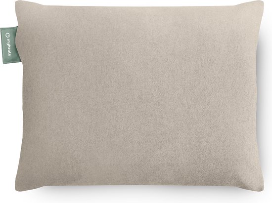 Myheate Warmtekussen Original - Warmte Kussen Oplaadbaar - Elektrisch - Draadloos - Ingebouwde Batterij - Infrarood - Oplaadbaar - Voor Binnen en Buiten - Katoen / Taupe - 60x45cm