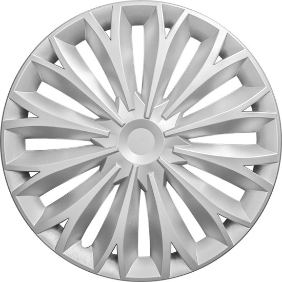 Enjoliveurs Radiant argent - 15 pouces - 4 pièces