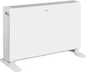 Bol.com Argo® Kansas Convectorkachel 2000W - Elektrische Verwarming - Instelbare Temperatuur - Energiezuinige Kachel - Wit aanbieding