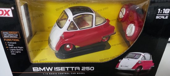 RC BMW Isetta - afstandsbediening - rood | bol
