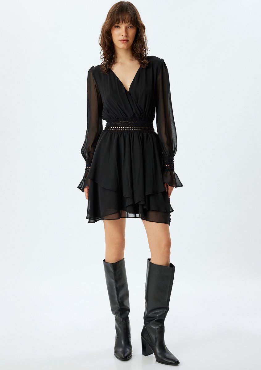 Mini-lengte Fit & Flare-jurk Jurk