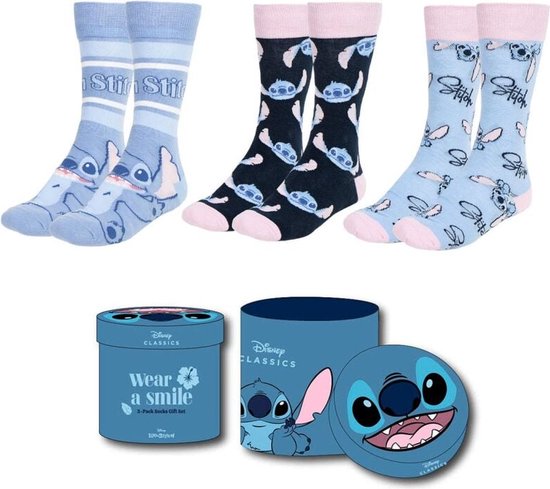 Lilo & Stitch Stitch Unisex Sokken - meerkleurig - one size