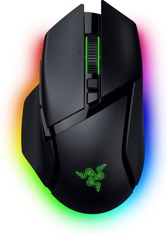 Razer Basilisk V3 Pro 35K - Draadloze Gaming Muis - Ergonomisch - RGB - 4-weg Scrollwiel - Zwart