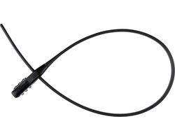 Dunlop Fietsslot 53 cm - Cijferslot Voor Fiets, Scooter Aanhanger en Hek - Kabelslot Compact en Lichtgewicht - Kettingslot Met Veilig Codesysteem - Zwart