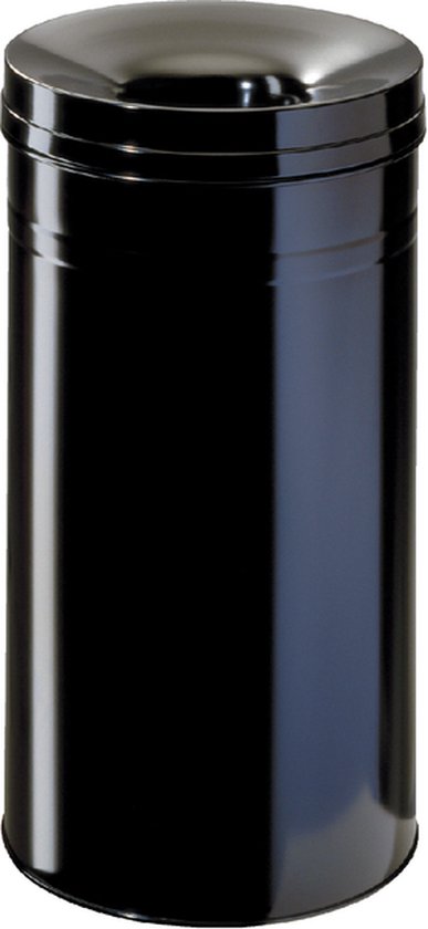 Papierbak met vlamdover Durable 3326-01 30 liter zwart