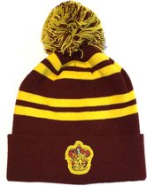 Harry Potter - Gryffindor Huis Rood en Gold Pomponmuts