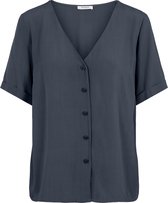 Pieces PCCECILIE SS TOP NOOS BC Ombre Blue Vrouwen - Maat S