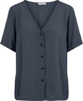 Pieces PCCECILIE SS TOP NOOS BC Ombre Blue Vrouwen - Maat L