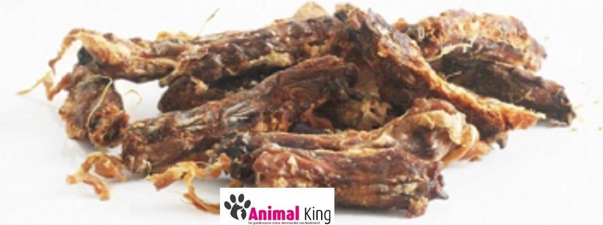 Kippennekken- 2,5 kilo-Animal King-Hondensnacks