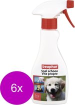 Beaphar Snel Schoon Hond - Hondenvachtverzorging - 6 x 250 ml