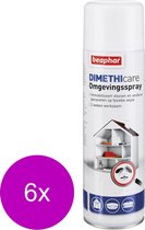 Beaphar Dimethicare Omgevingsspray - Anti vlooien en tekenmiddel - 6 x 400 ml 400ml