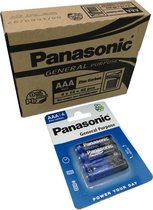 Panasonic AAA R03 batterijen 48 stuks 4 maal 12 batterij triple A