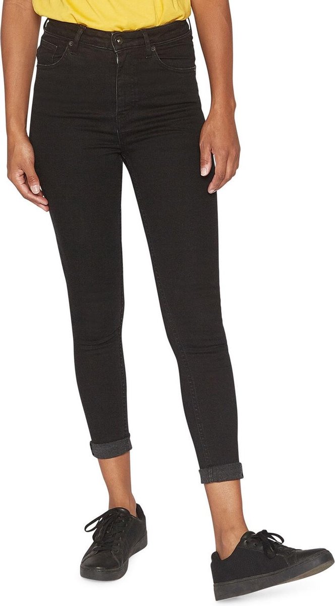 Yezz LILLY Dames Skinny Fit Jeans Zwart - Maat 25