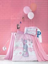Luoca Patisca Ranforce Baby Dekbedovertrek en Dekenset-Dormeur Pink