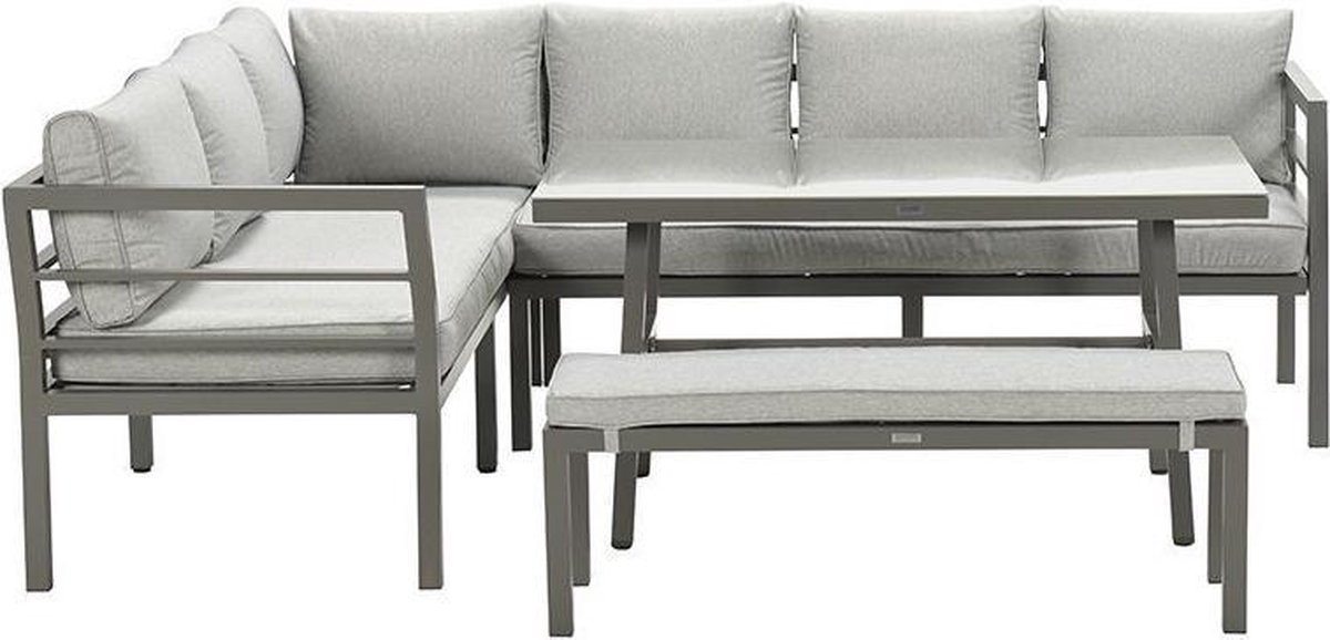 Garden Impressions Blakes lounge dining set 4 delig barista sand bol