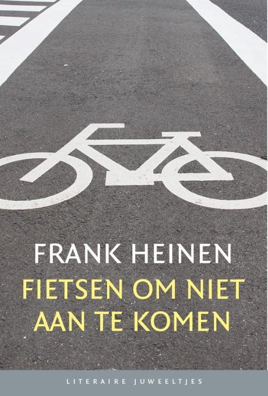 Boek cover Literaire Juweeltjes  -   Fietsen om niet aan te komen (set) van Frank Heinen (Hardcover)