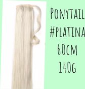 Clip In Ponytail #platina blond