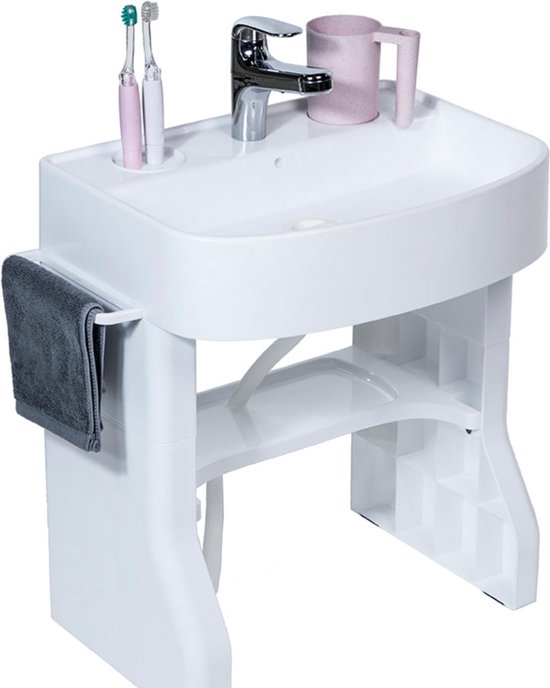 Casteleyn® - Interactief speelgoed - Educatief speelgoed - Peuter wastafel - Met waterreservoir - Interactieve kraan met lichtje - Zindelijkheidstraining