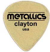Clayton Metallics plectrum brons 3 pack