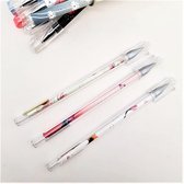 Gelpen 12 stuks in verschillende motieven Love In Spring