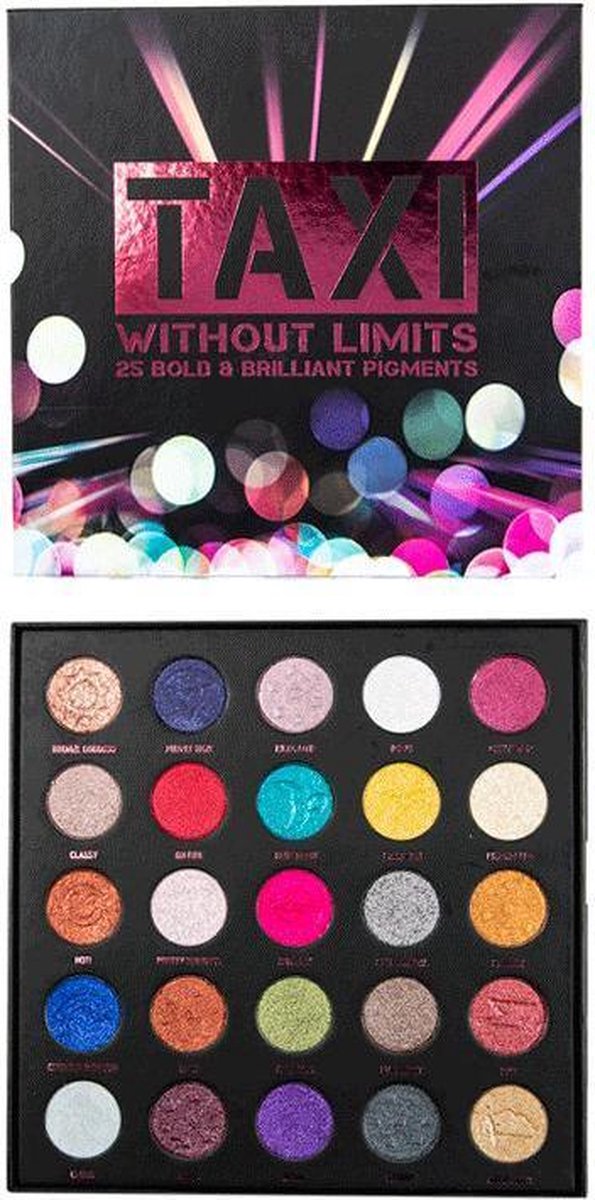 Goedkoopste W7 Taxi Without Limits Oogschaduw Palette