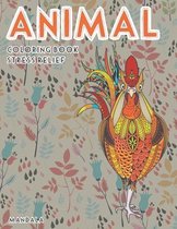 Mandala Coloring Book Stress Relief - Animal